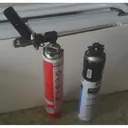 Can of spray foam sealant