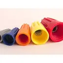 Yellow twist-on wire connectors