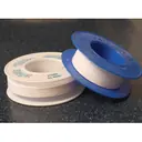 Roll of white PTFE thread seal tape
